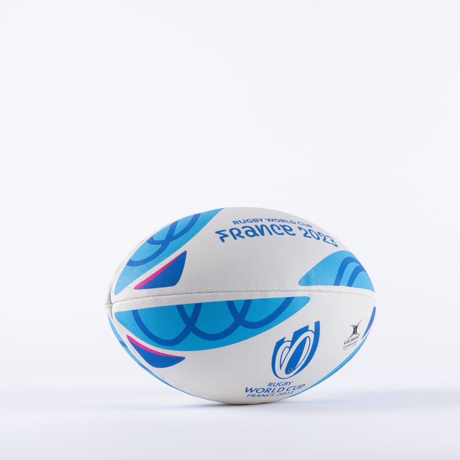 Ballon Gonflable Bleu Coupe du Monde de Rugby Helium : espace évènement