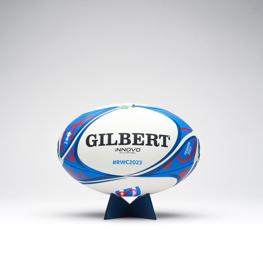 Gilbert dévoile le premier ballon de match à valve double pour la Coupe du  Monde de Rugby 2023
